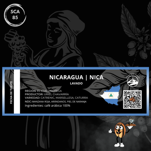 NICARAGUA - NICA (Lavado) - 250 gr - Imagen 3